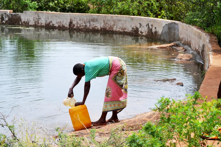 How a rock solved water shortage problem in a Kenyan village