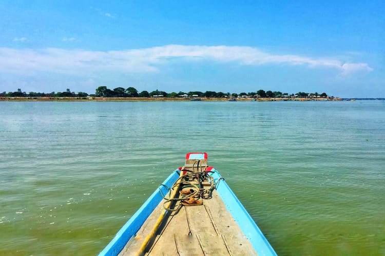 The ferryman of the Shukhata Bazar