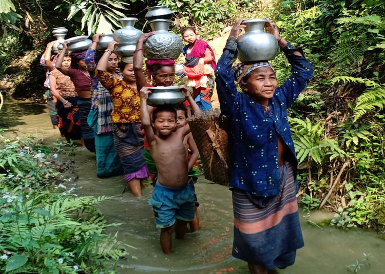 Water crisis in the hilly area of Bangladesh