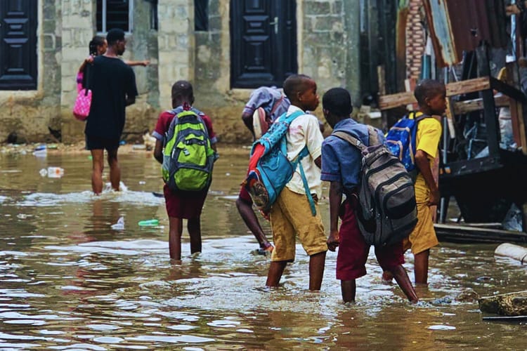 Poor drainage system causes post-rain flooding in Lagos